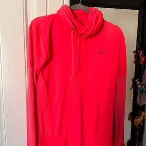Nike dry fit hoodie in very good condition only wore it a few times. Pinkish hue